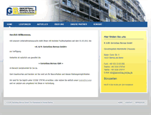 Tablet Screenshot of geruestbau-bernau.de